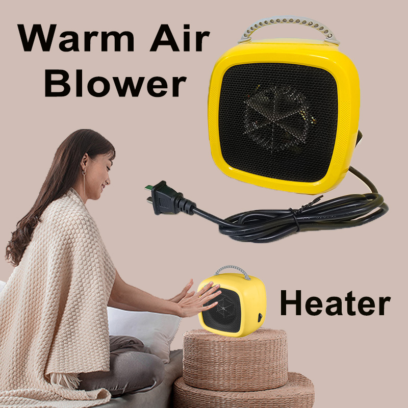 Hand Warmer Electric - Household Small Heater Mini Desktop Fan