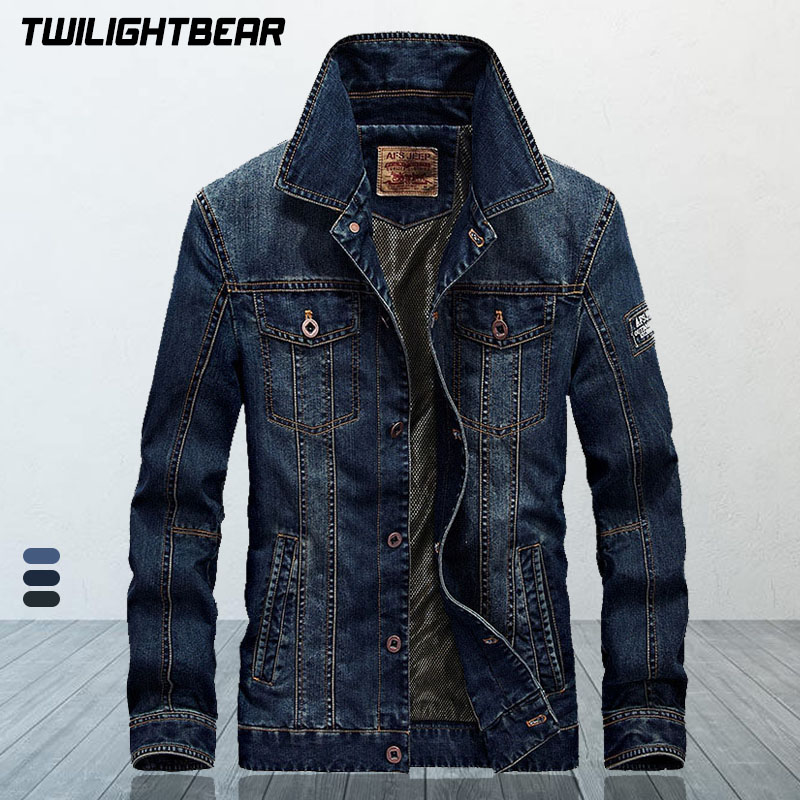 Down Jacket Packable - High Quality Men's Denim Jacket Coat