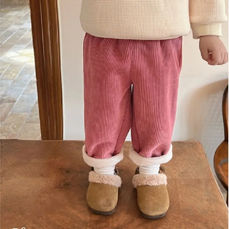 Autumn Winter Children Clothes - Corduroy Pant Warm recension och pris