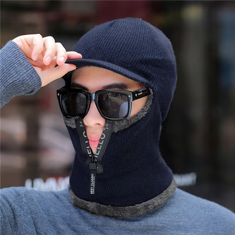New Men Winter Warm Wool Hat O - Wool Scarf Men recension och pris