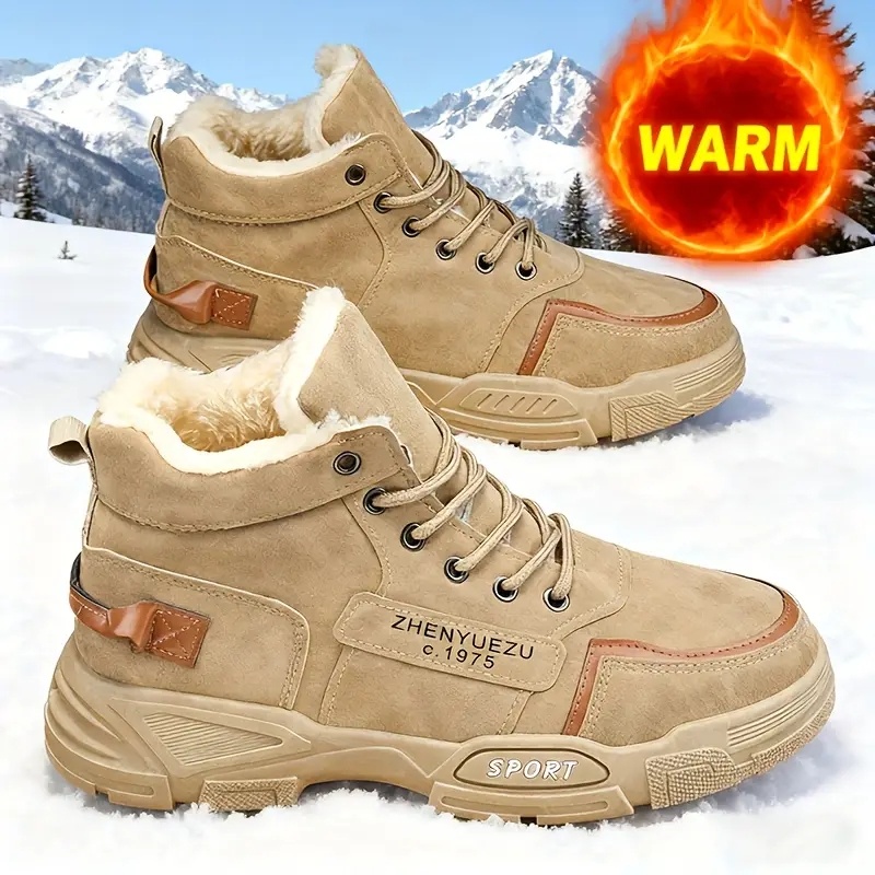 Men's Autumn and Winter High-T - Waterproof Winter Boot recension och pris