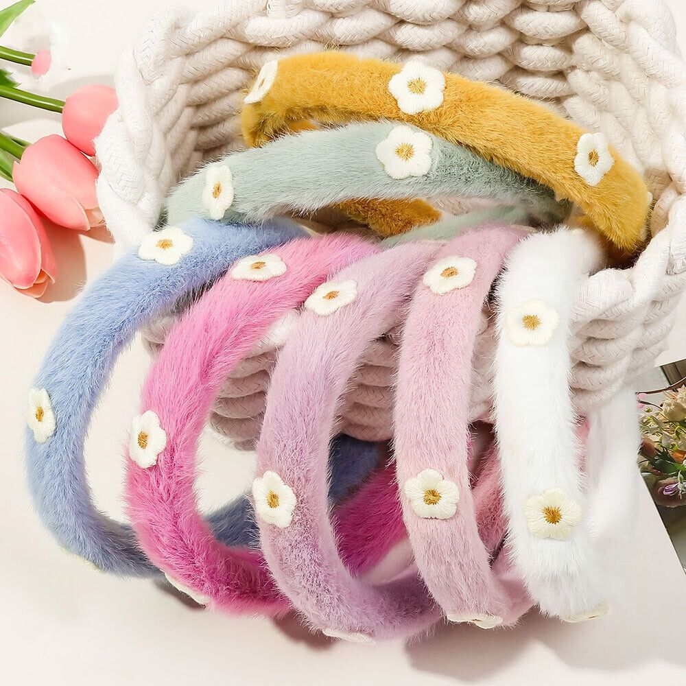 Plush Faux FurHead Hoop New Co - Winter Headband Fleece recension och pris