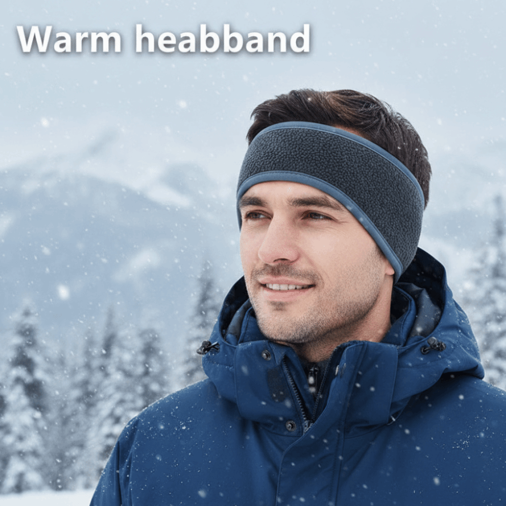 Warm Fleece Sports Headbands S - Winter Headband Fleece recension och pris