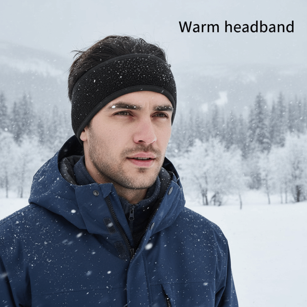 Warm Fleece Sports Headbands S - Winter Headband Fleece recension och pris