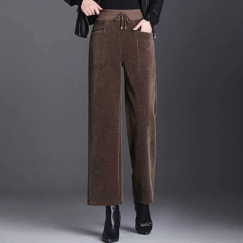 Autumn Winter Corduroy Wide Le - Corduroy Pant Warm recension och pris