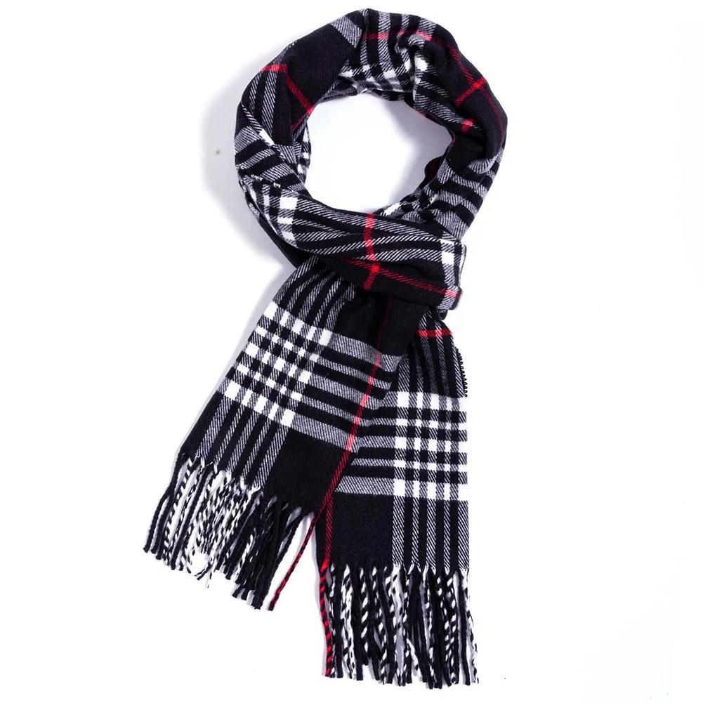 British Style Winter Scarves F - Wool Scarf Men recension och pris