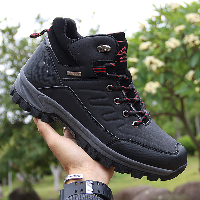 Men Boots Fur Warm Snow Boots  - Waterproof Winter Boot recension och pris