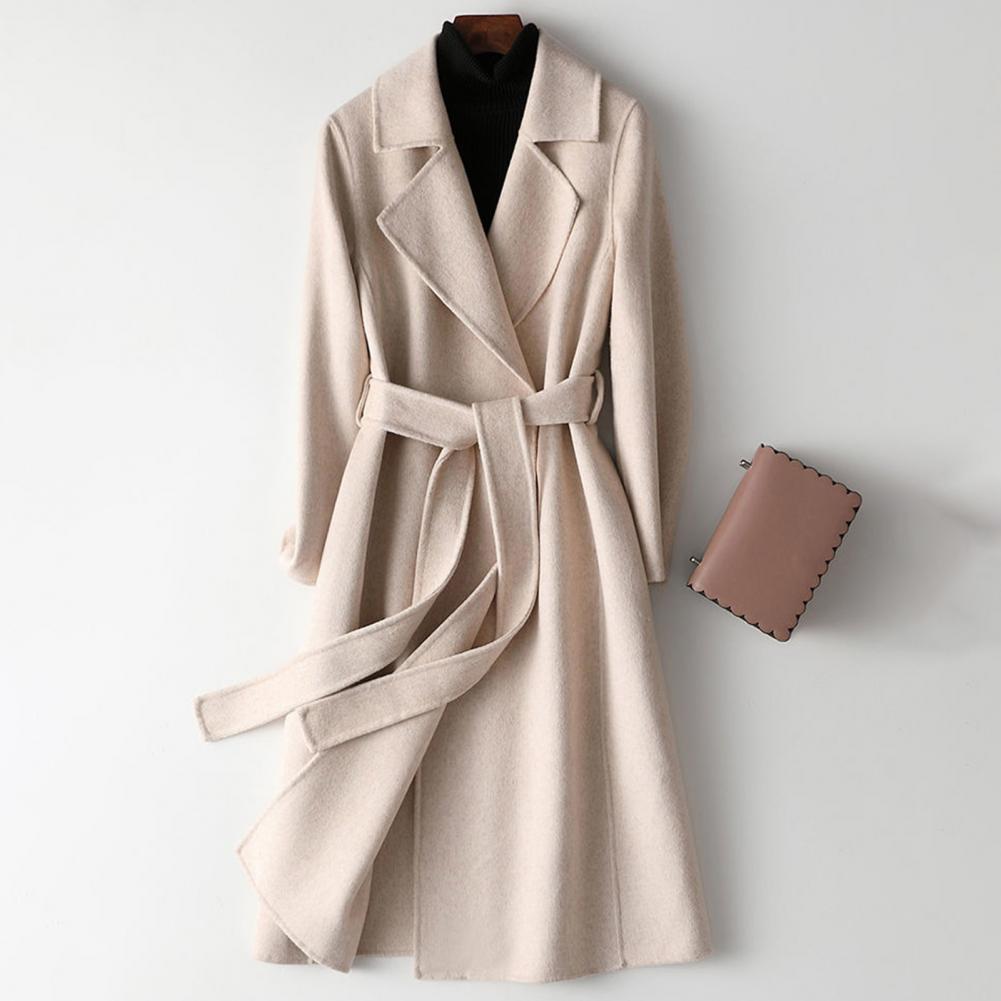 Women Wool Coat Womens Long Wo - Wool Coat Peacoat recension och pris