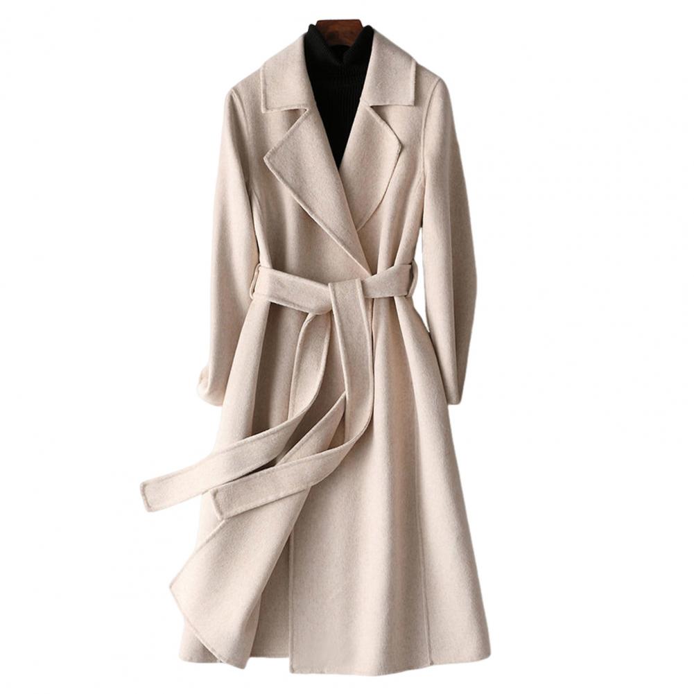 Women Wool Coat Womens Long Wo - Wool Coat Peacoat recension och pris