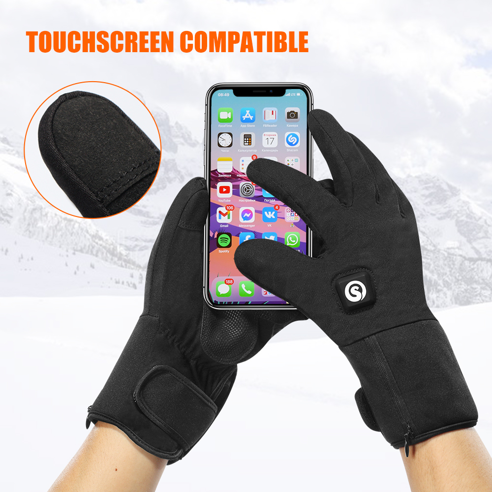 Winter Electric Heated Gloves  - Touch Screen Gloves recension och pris