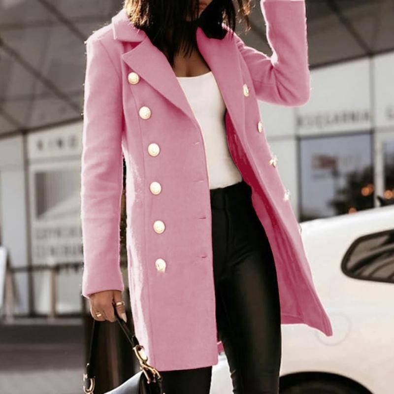 Womens Fall Winter Wool Coats  - Wool Coat Peacoat recension och pris