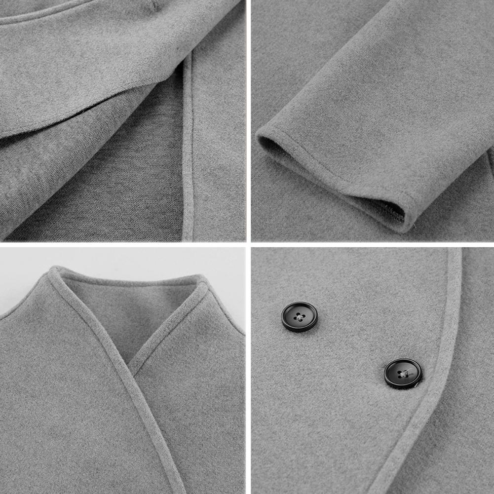 Lady Overcoat Women's Winter C - Wool Coat Peacoat recension och pris