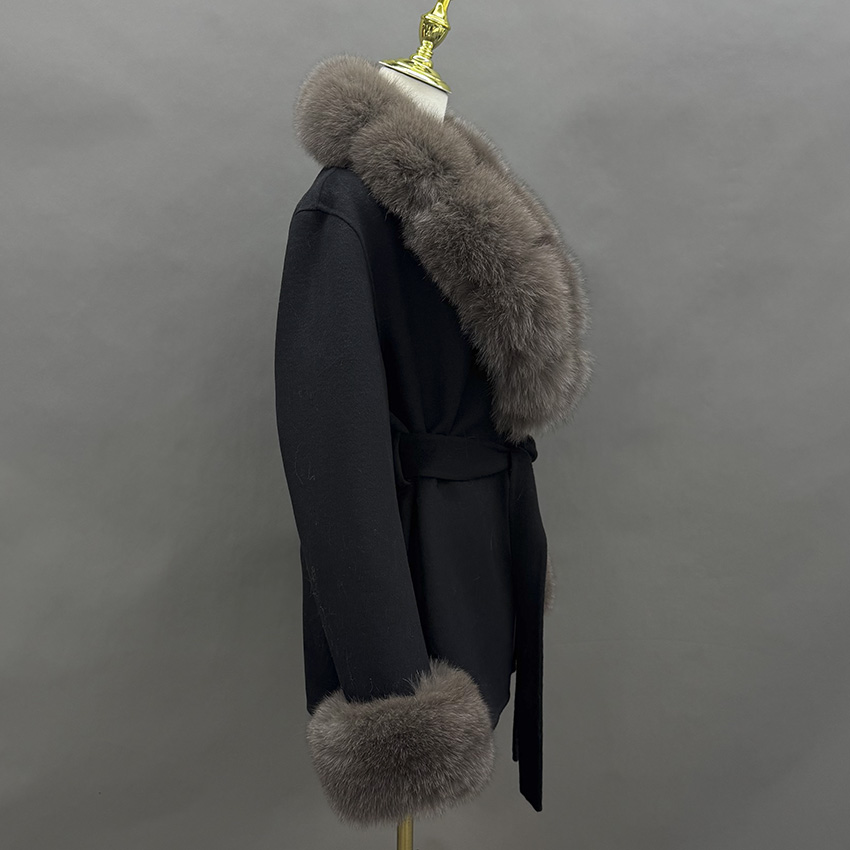 JANEFUR 2026 Wool Coat with Re - Wool Coat Peacoat recension och pris