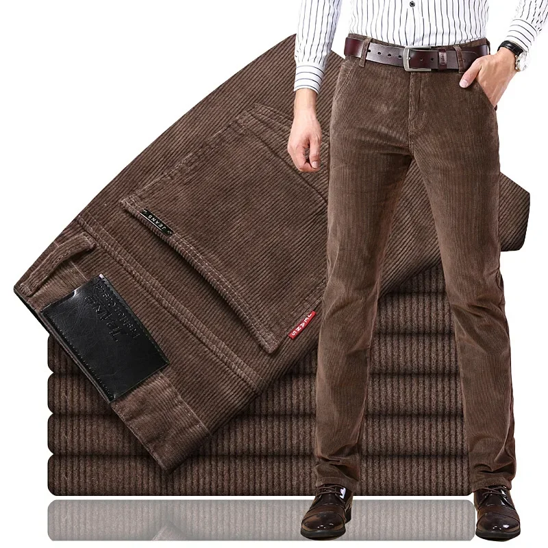 2025 Spring Autumn Men's Cordu - Corduroy Pant Warm recension och pris