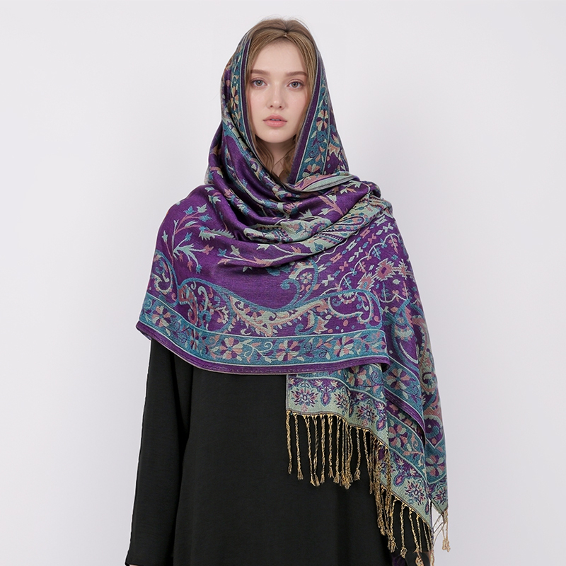 Ethnic Style Outdoor Women Ret - Cashmere Pashmina Wrap recension och pris
