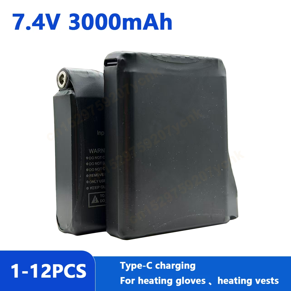 Heating Glove Battery 7.4V 300 - Heated Vest Battery recension och pris
