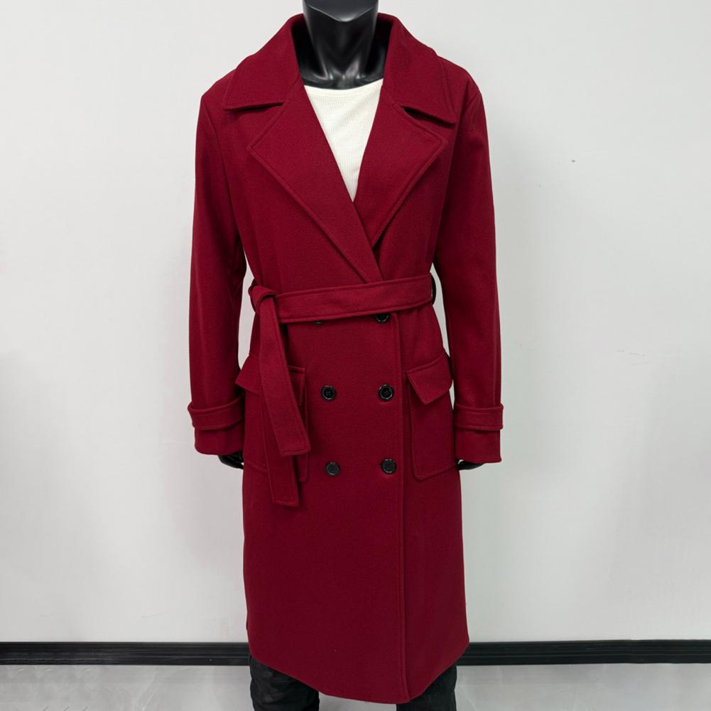 Women Coat Women's Double Brea - Wool Coat Peacoat recension och pris