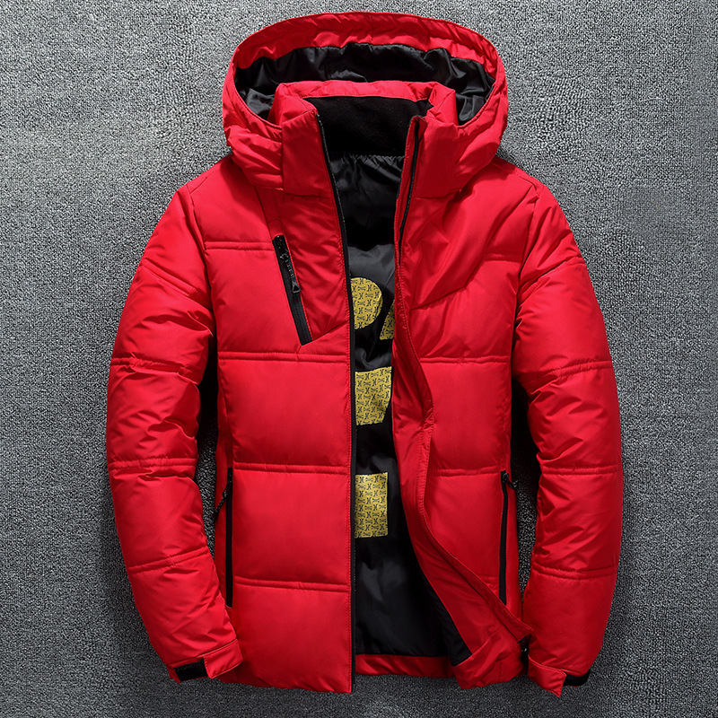 Winter Warm Men Jacket Coat Ca - Down Jacket Packable recension och pris