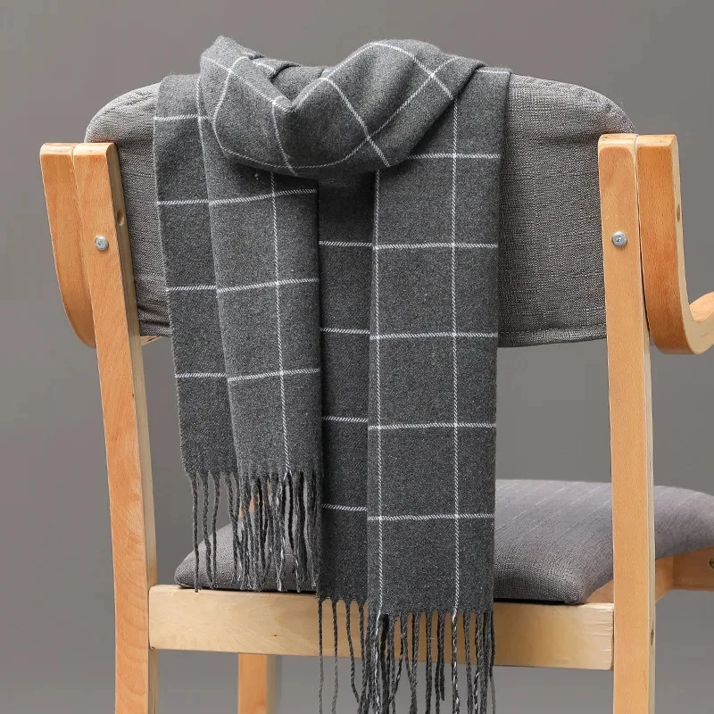 2024 New Winter Men Scarf Keep - Wool Scarf Men recension och pris